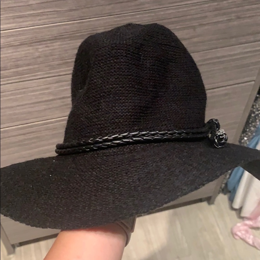Black elegant hat